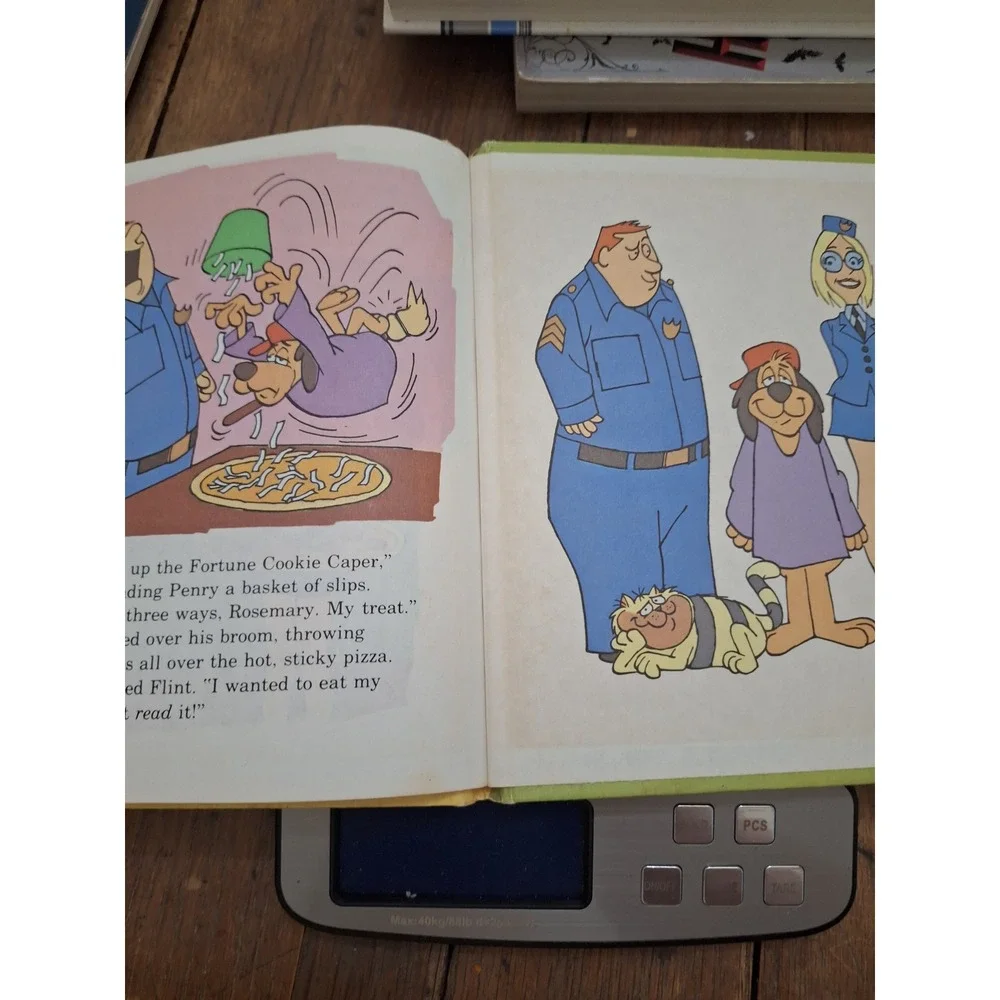 Vintage‎ 1975 Hong Kong Phooey Fortune Cookie Caper McNally Book Hanna-Barbera